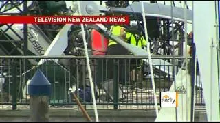 Dramatic chopper crash caught on tape