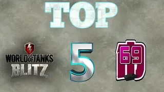 TOP 5 - my most played tanks | wot blitz