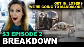 The Mandalorian Season 3 Episode 2 BREAKDOWN - Reaction, Ending Explained, Easter Eggs!