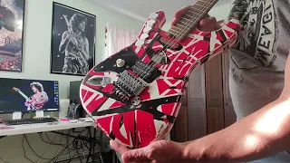 Eddie Van Halen frankenstein guitar modifications and tips to make it look like the real genuine one