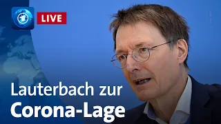 Gesundheitsminister Karl Lauterbach und RKI-Vizepräsident Lars Schaade zur Corona-Lage im Sommer