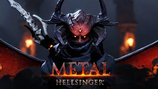 Стрим! Вдарим тяжелого металлу в этой дыре! Metal Hellsinger! Басист пытается попасть! + Valorant