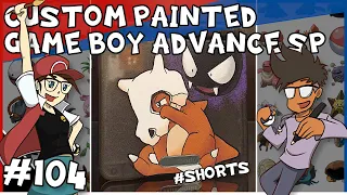 Gotta Customize 'Em All | Cubone #104 | Custom Painted Game Boy Advance SP #Shorts