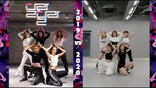 ITZY -  "달라달라(DALLA DALLA)"| Dance Practice Comparison (2019 vs. 2020 ver.)