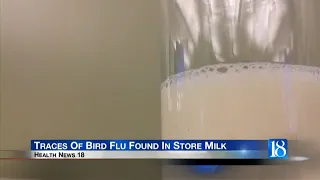 Health News 18: Traces Of Bird Flu Found In Store Milk
