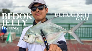 Bedok Jetty Fishing | Ultralight Fishing | Salty Bites 1.8"