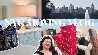 NYC MOVING VLOG  | pack + move with me to the upper east side *FINALLY*