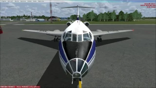 Tu-134 A-3: How to start the engines FSX tutorial