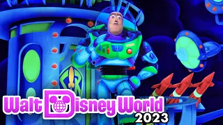 Buzz Lightyear's Space Ranger Spin 2023 - Magic Kingdom Rides [4K POV]