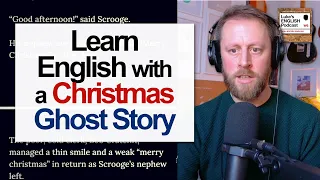 860. Charles Dickens' Christmas Ghost Story (Learn English with a Short Story)