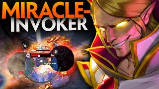 MIRACLE- INVOKER IS BACK IN 7.35!! EPIC GAME vs YATORO DROW RANGER | Dota 2 Invoker