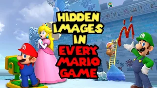 Hidden Images in Every Mario Game