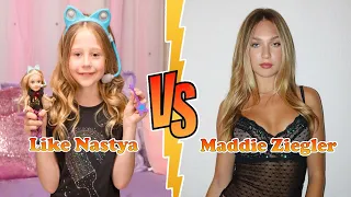 Like Nastya VS Maddie Ziegler Transformation 👑 New Stars From Baby To 2023