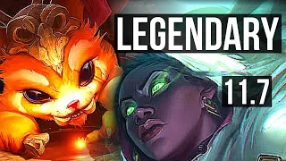 GNAR vs SENNA (TOP) | 17/1/9, Legendary, 1.1M mastery, 400+ games | EUW Grandmaster | v11.7