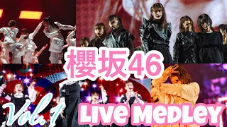 【作業用】櫻坂46 ライブメドレーVol.1【Sakurazaka46】