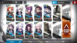 [Arknights] RI-EX-5 Challenge Mode Low Rarity 11 Ops