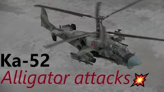 Ka-52 Alligator in Action❗