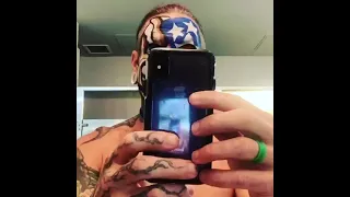 Jeff Hardy Painting Face Timelapse video