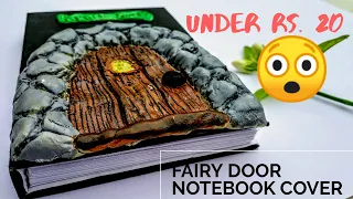 Dream fairy diy notebook decoration idea | Fairy door notebook