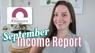 September 2023 Income Report | YouTube, Etsy, Credit Cards + Business Expenses