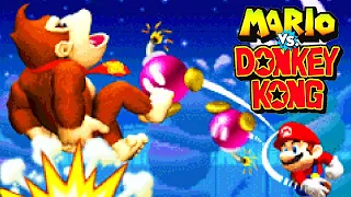 Mario vs. Donkey Kong - Full Game - No Damage 100% Walkthrough (All 120 Level)