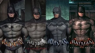 The evolution of Batman Arkham series