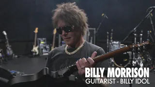 Billy Morrison (Billy Idol) plays his new Ciari Guitar P90 Solo