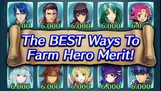 Need Hero Feathers?! No Problem! The 3 BEST Ways to Grind Hero Merit! [Fire Emblem Heroes]