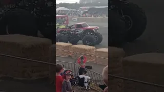 @KevinTalbotTV freestyle at UK monster truck nationals