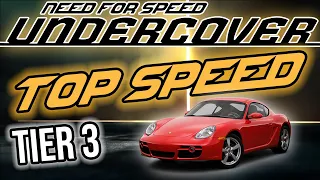 HIGHEST TOP SPEEDS OF THE TIER 3 CARS ★ Need For Speed: Undercover
