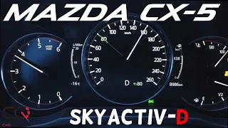 Mazda CX-5 Diesel | Acceleration test | 0-60 Mph / 0-100 Km/h with Dragy