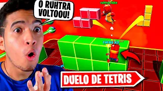 😱 O EMOTE MAIS ROUBADO DO STUMBLE GUYS 🔥 1v1v1 NO BLOCK DASH LENDÁRIO!