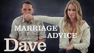 MARRIAGE ADVICE with Jon Richardson and Lucy Beaumont | Meet the Richardsons | Dave