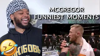 CONOR MCGREGOR Best and Funniest Moments | Reaction