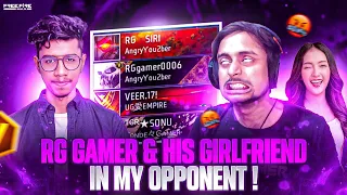 RG Gamer & His Girlfriend ൻ്റെ 50 Booyah Streak കളഞ്ഞപ്പോൾ 😈 Grandmaster Lobby | Freefire Malayalam