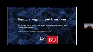 Equity, energy and just transitions