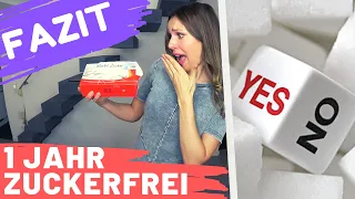 ▶1 Jahr ZUCKERFREI | MEINE Erfolge Erfahrungen Auswirkungen Tipps | LEBEN ernähren essen OHNE Zucker