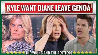 The Young and The Restless Kyle wants Diane to leave Genoa and return Summer and Phyllis in peace