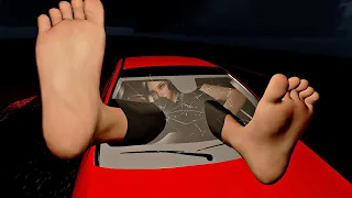 Giant in a car - VR