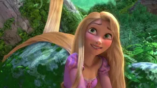 cute/happy rapunzel scenes (tangled)