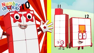 Ten and a Bit! | Maths Skills | Learn to Count 1 to 10 | @Numberblocks