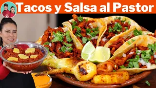 MARINADO SECRETO para Tacos al PASTOR Caseros - con Salsa Roja de Aceite | La mejor receta