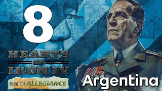 MEGA PANINO COSMICO SURPRISE NELLA GIUNGLA || HEARTS OF IRON IV TRIAL OF ALLEGIANCE || ARGENTINA #8