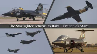 F-104 Starfighter returns to Italy | Pratica di Mare 2023