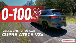 2023 Cupra Ateca VZx 0-100km/h & engine sound