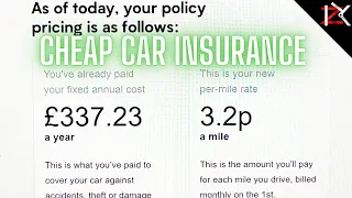 AFTER 1 YEAR WITH BY MILES REVIEW - CHEAPEST CAR INSURANCE! How To Get Cheap Car Insurance UK