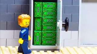 Lego Bank Money Transfer Robbery