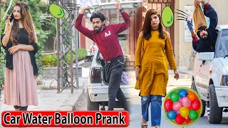 Water Balloon Prank with Car Twist || BY AJ-AHSAN ||