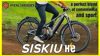 Polygon siskiu HE | SUV eBike commute with power assist and 85 Nm of torque