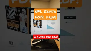 NFL HOBBY DROP! Zenith Football 2 autographs per box panini break video retail arbitrage flipping